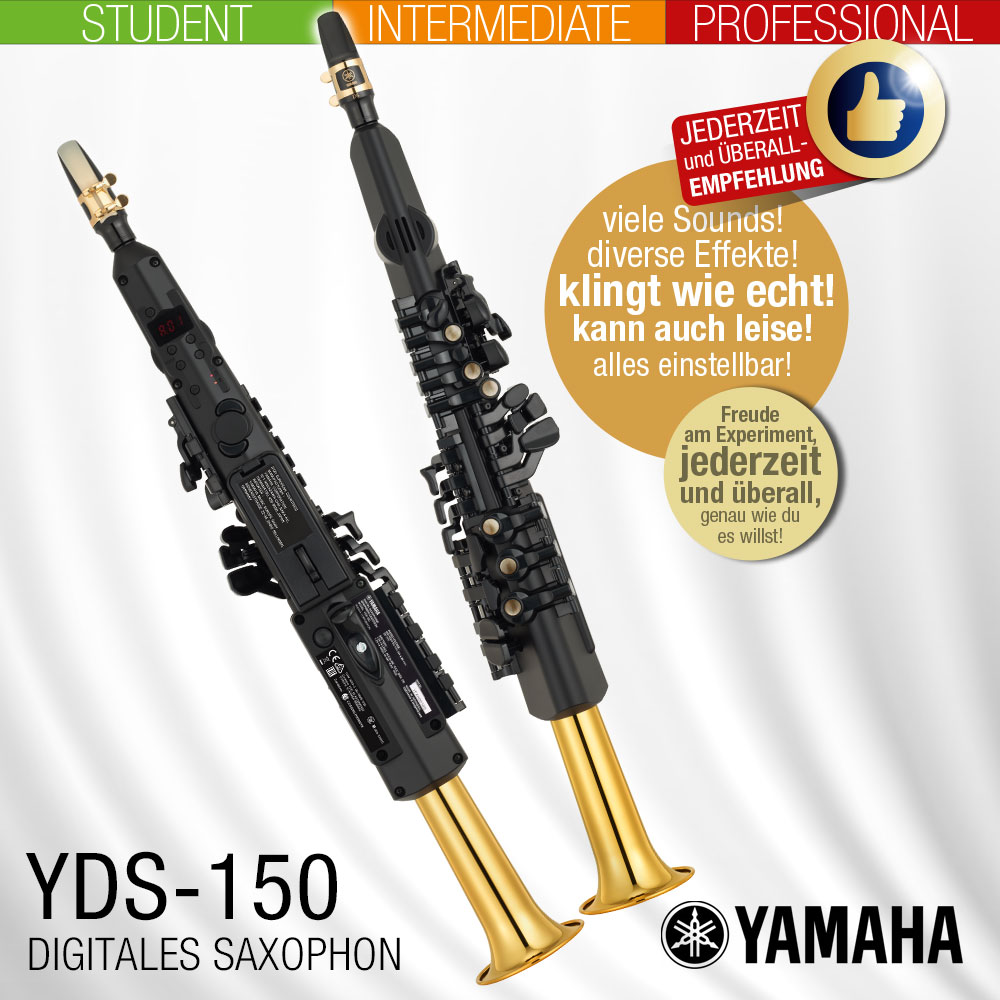 YAMAHA YDS-150 Digital Saxophon | Sopransaxophone | Saxophone 